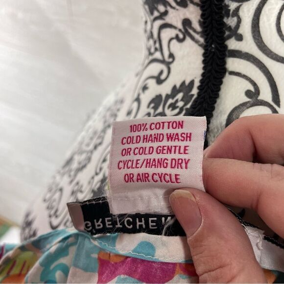 Gretchen Scott Aquatic Life Notched Neck Tunic Top Dress - Picture 7 of 7